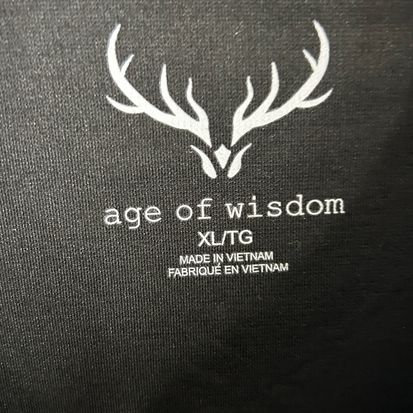 Age of Wisdom Plaid Flannel Stretch Knit Shirt With Two Chest Pockets XL - Picture 7 of 11